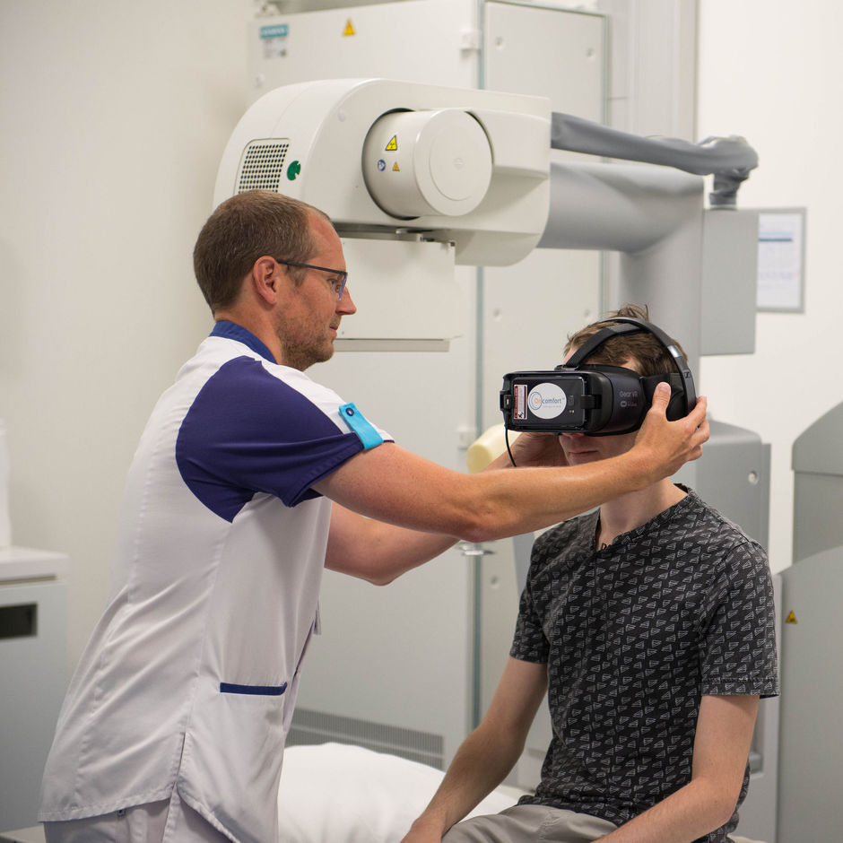 VR-bril moet patiënten tot rust brengen